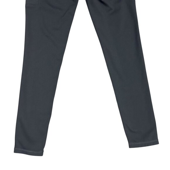 Carhartt Womens XS 0-2 Black Fitted Utility Leggings Stretch Zip Pockets Logo - Picture 9 of 13